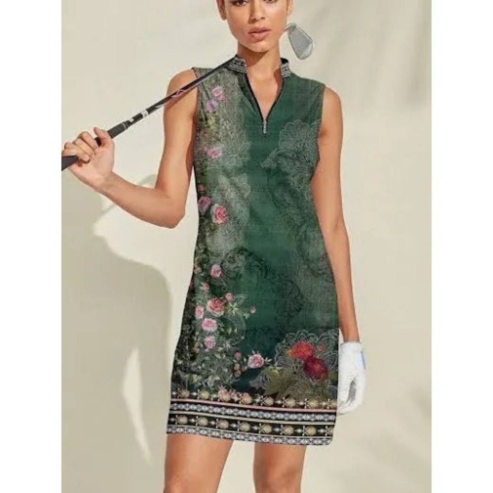 ACEGOLFS Tennis Golf Athletic Dress Seeveless Large UPF+50 NWT